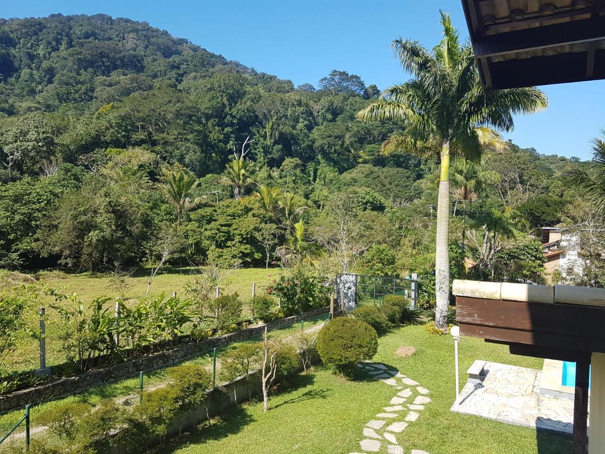 Casa da Josie em Maresias com piscina no pé da Mata Atlântica - 4 quartos Exterior foto