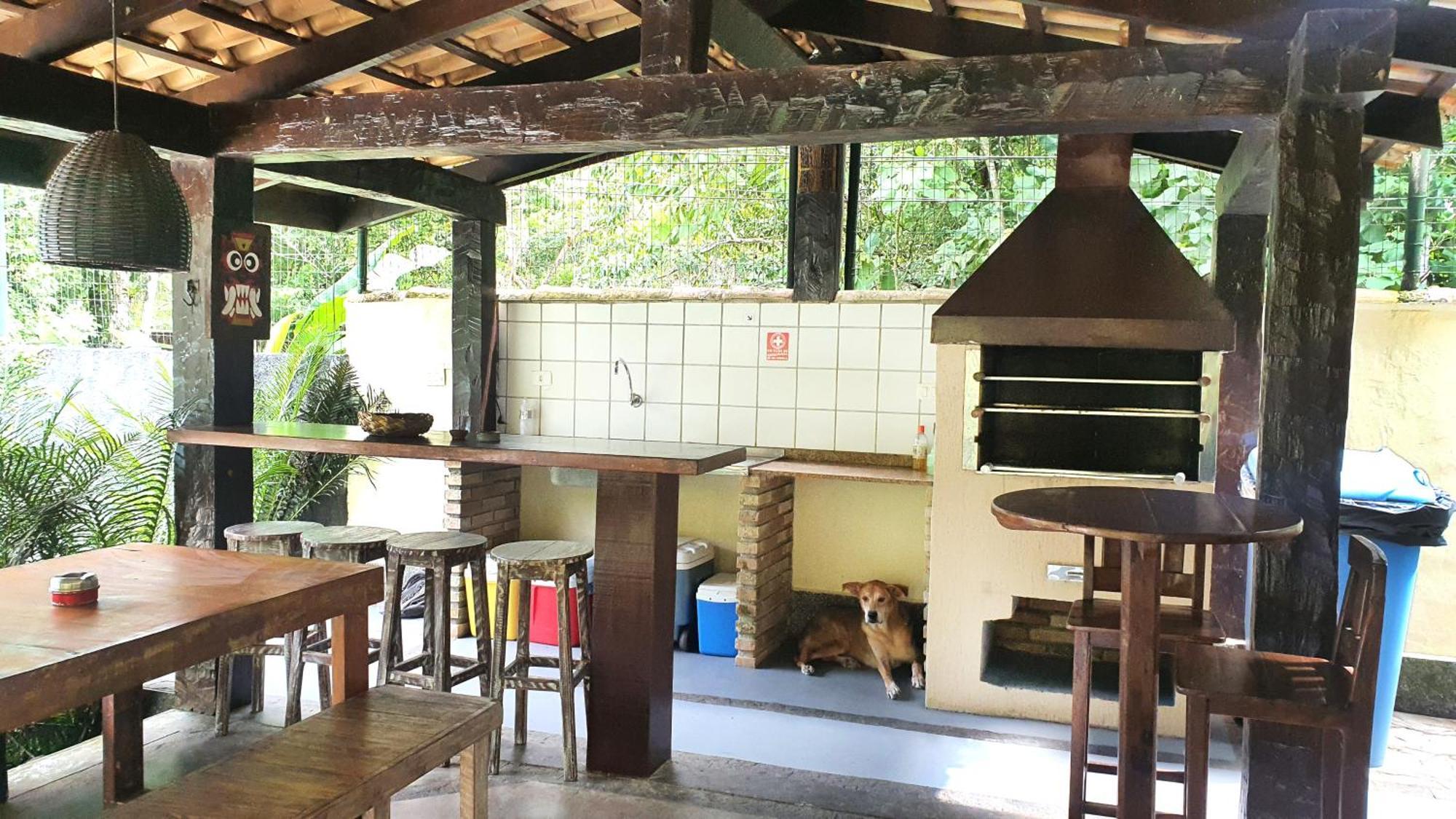 Casa da Josie em Maresias com piscina no pé da Mata Atlântica - 4 quartos Exterior foto