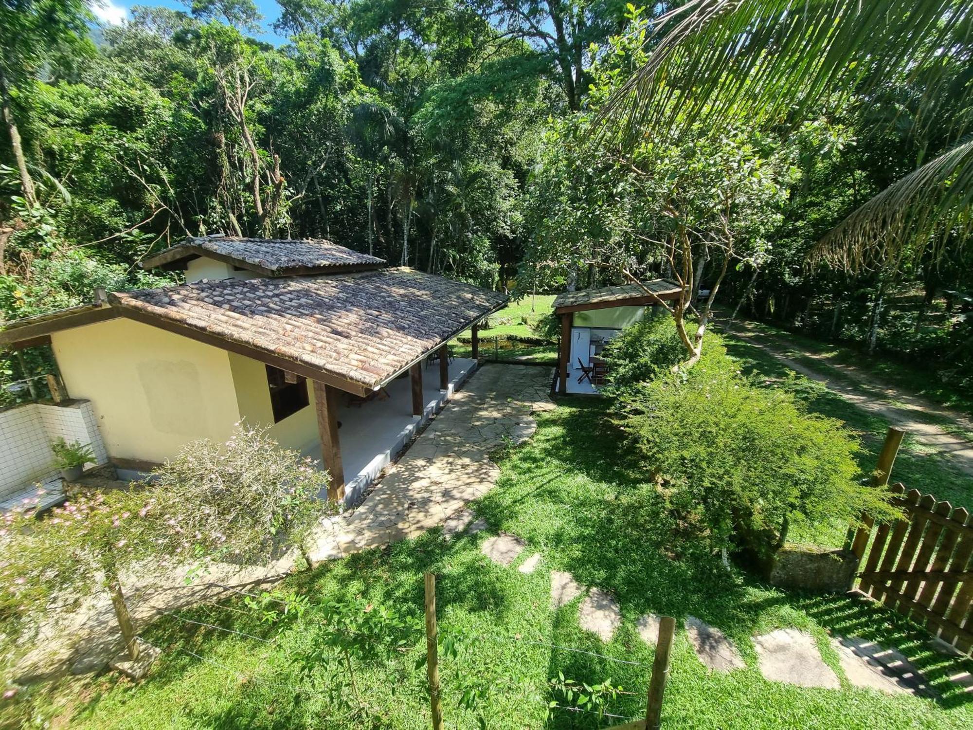 Casa da Josie em Maresias com piscina no pé da Mata Atlântica - 4 quartos Exterior foto